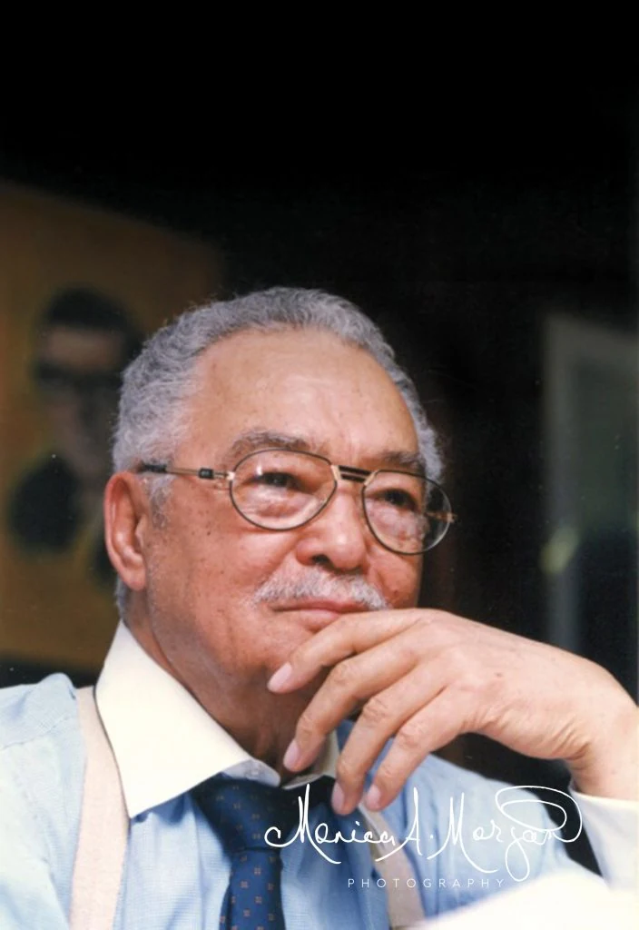 Mayor Coleman Young, photographed by Monica Morgan